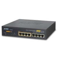 PLANET GSD-804P 8-Port 10/100/1000Mbps with 4-Port PoE Gigabit Ethernet Switch